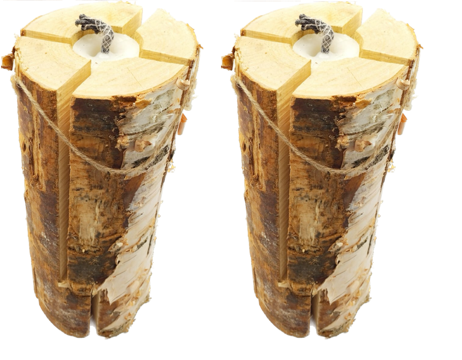 Baumfackel Schwedenfeuer 35 cm Gewicht ca. 2 kg, Brenndauer ca. 1-2 Stunden